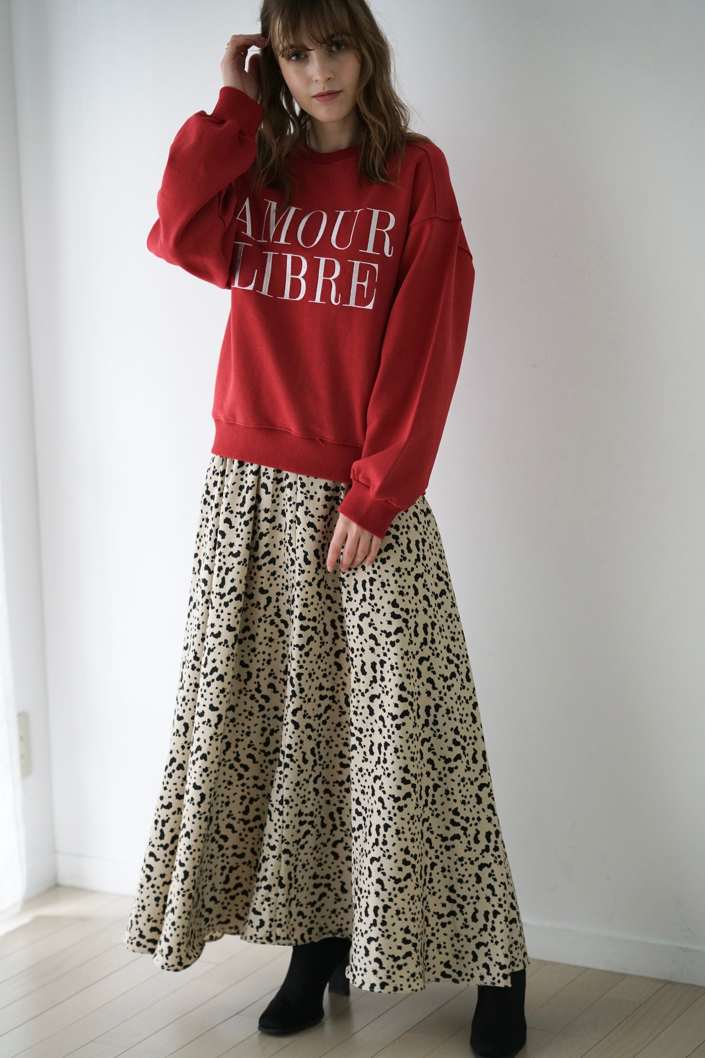 Dalmatian long skirt