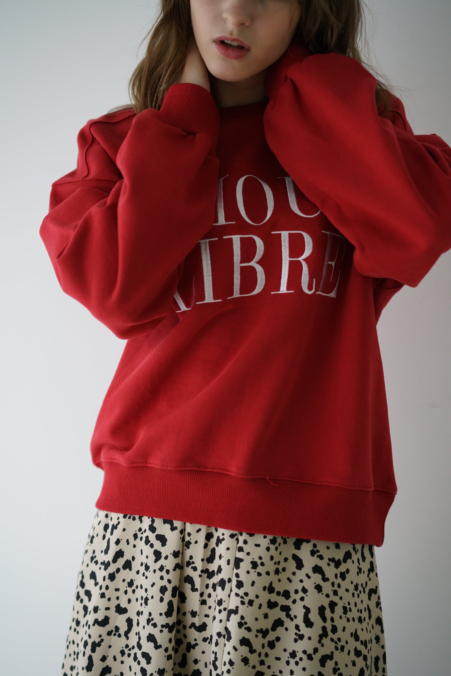 Simple logo sweat