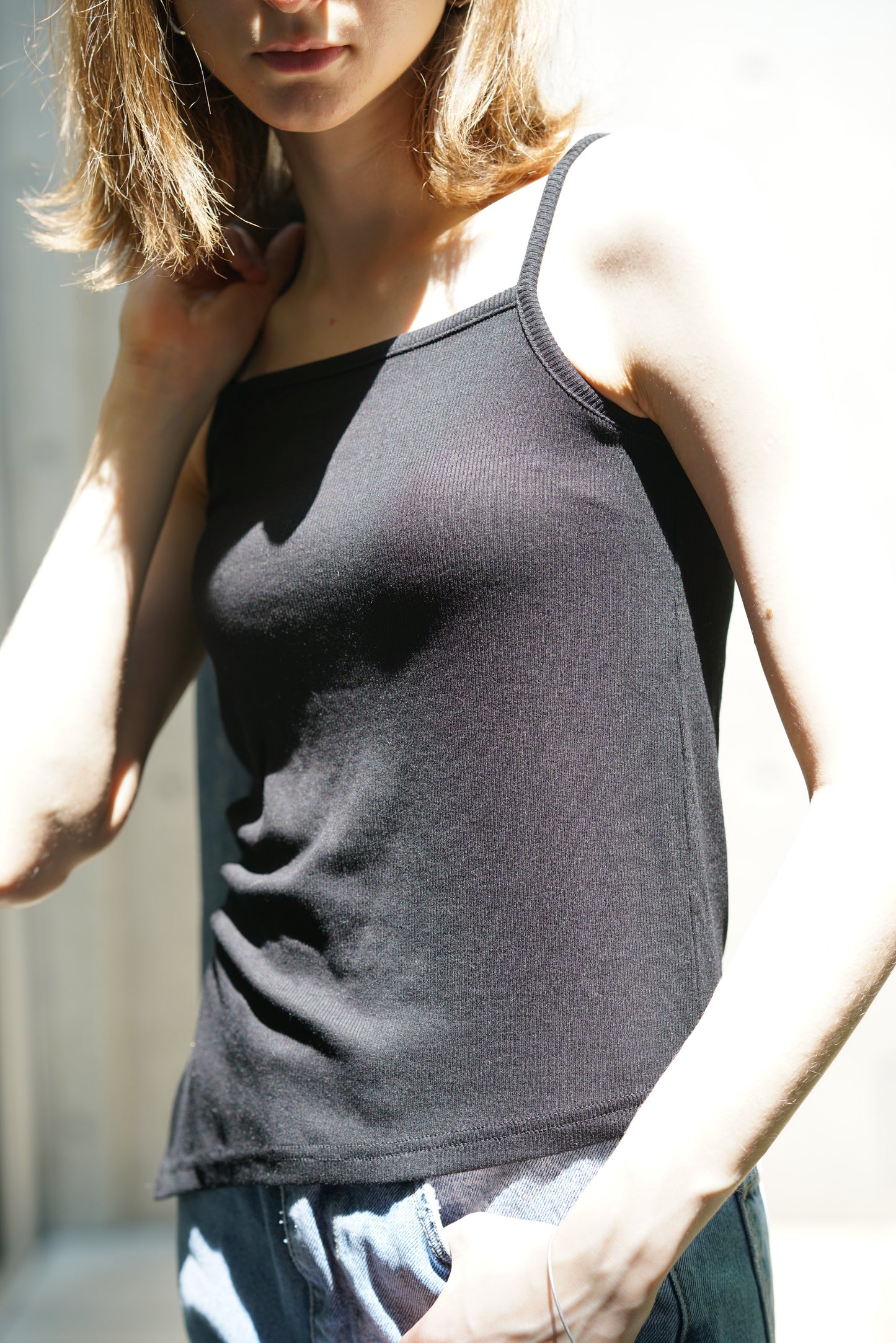 Asymmetry camisole