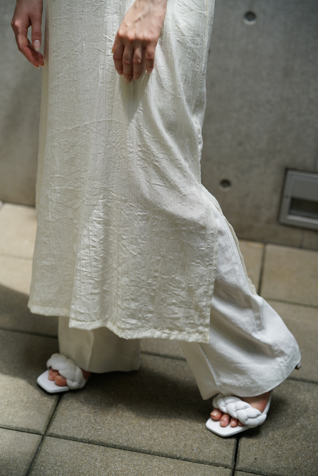 Rayon nosleeve one-piece