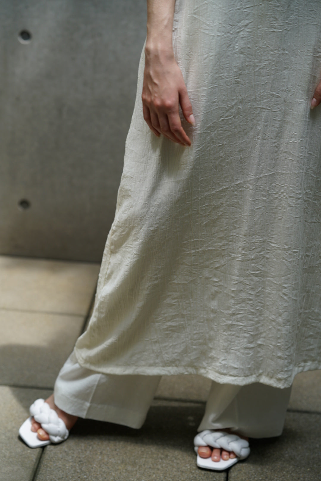 Rayon nosleeve one-piece