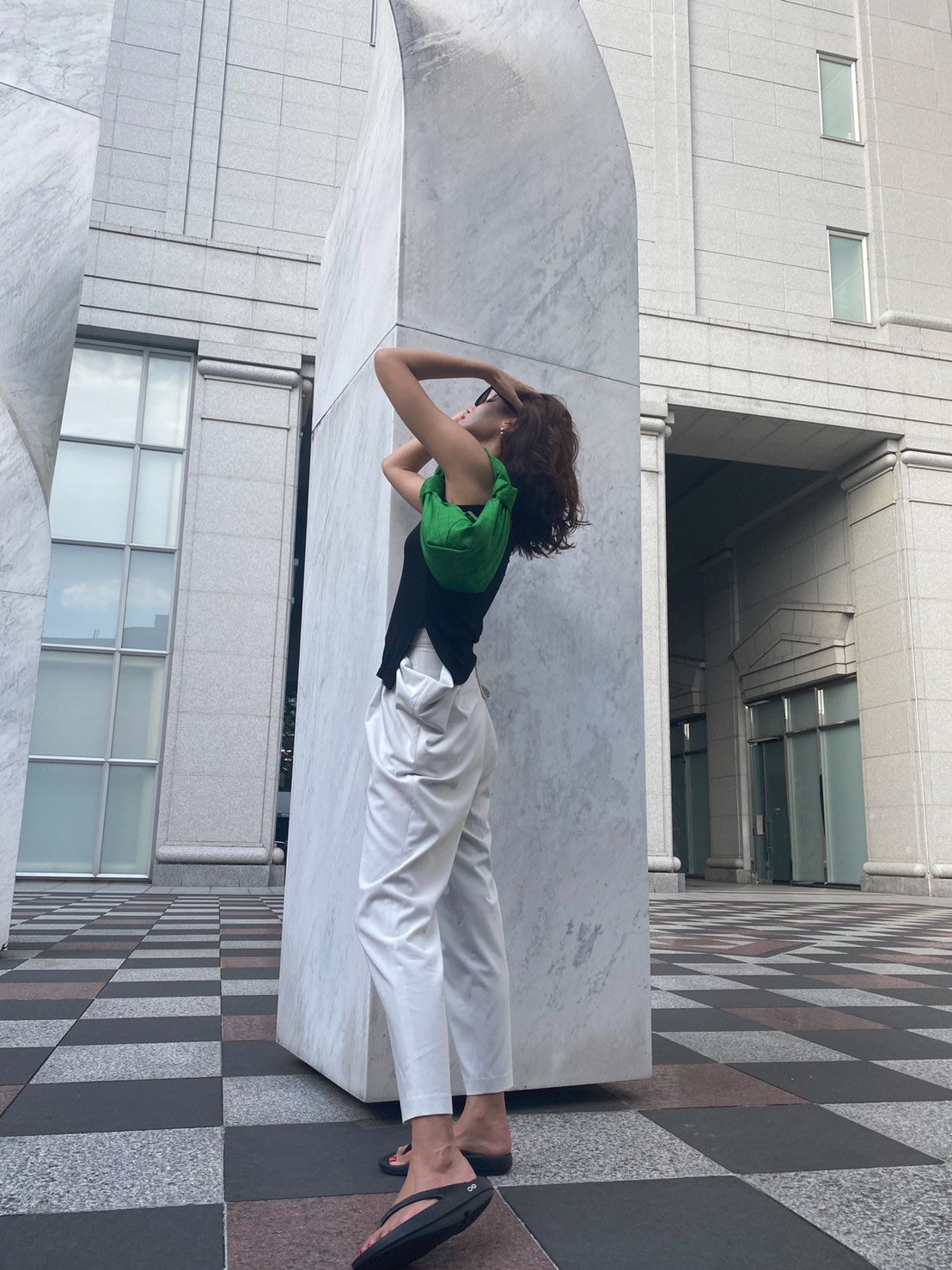 Asymmetry camisole