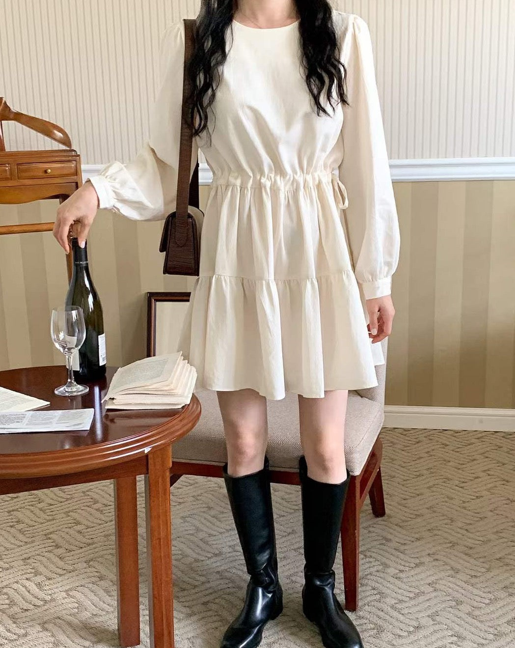 Tiered mini one-piece