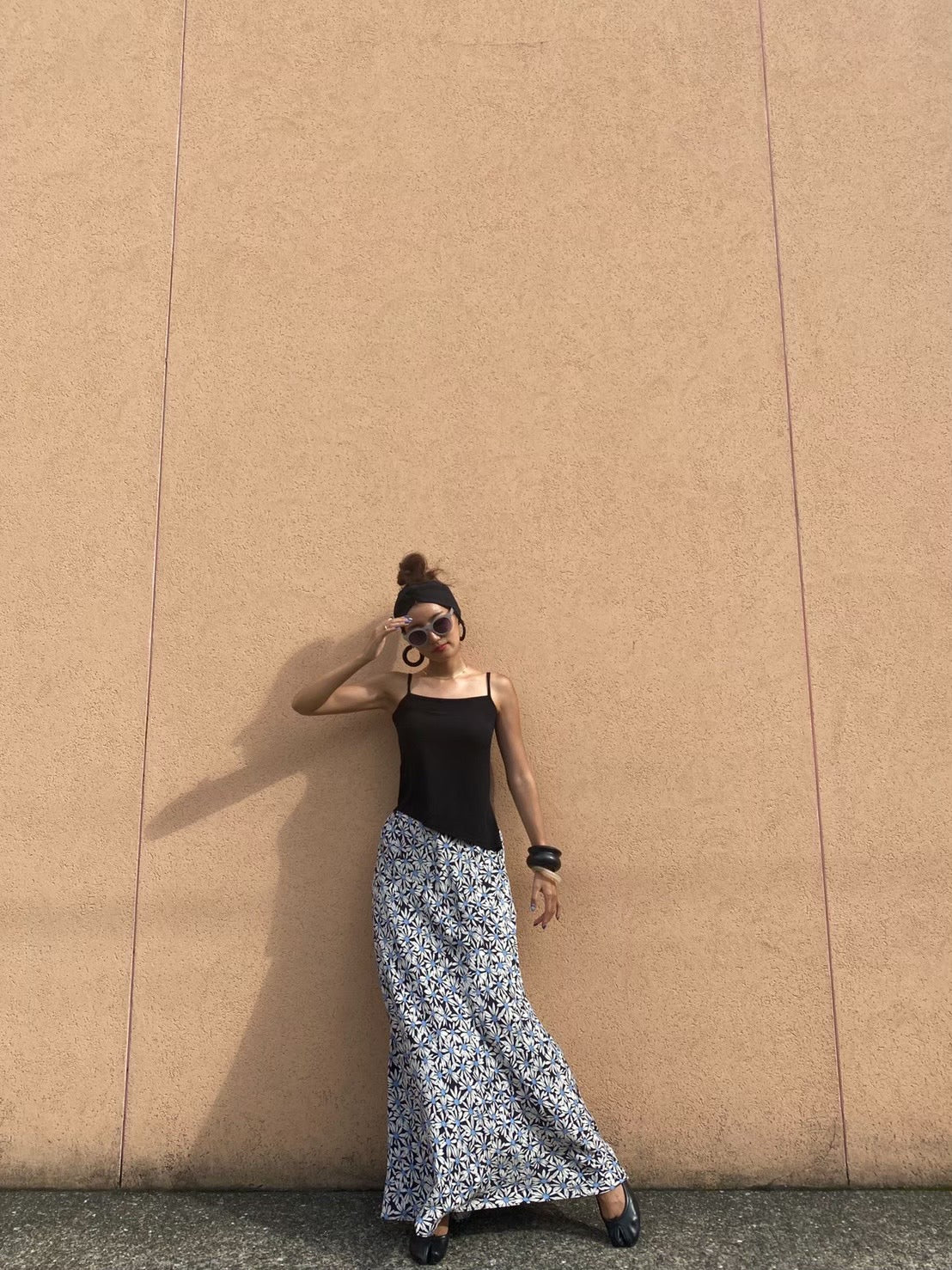 Asymmetry camisole