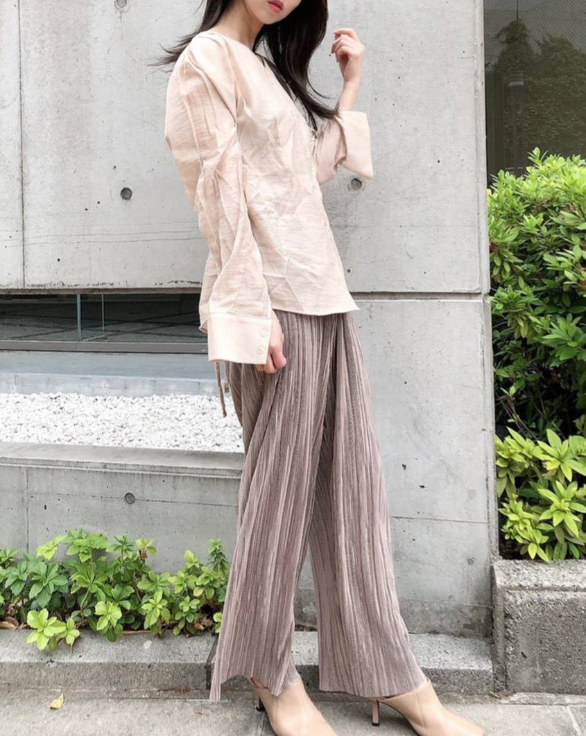 Rayon v neck shirt