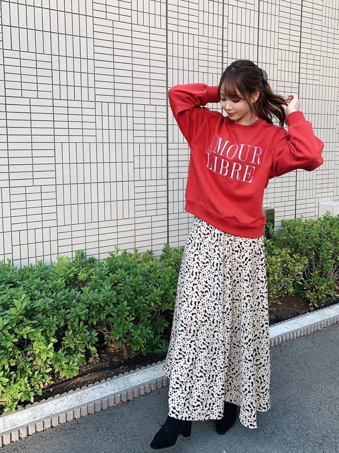 Dalmatian long skirt