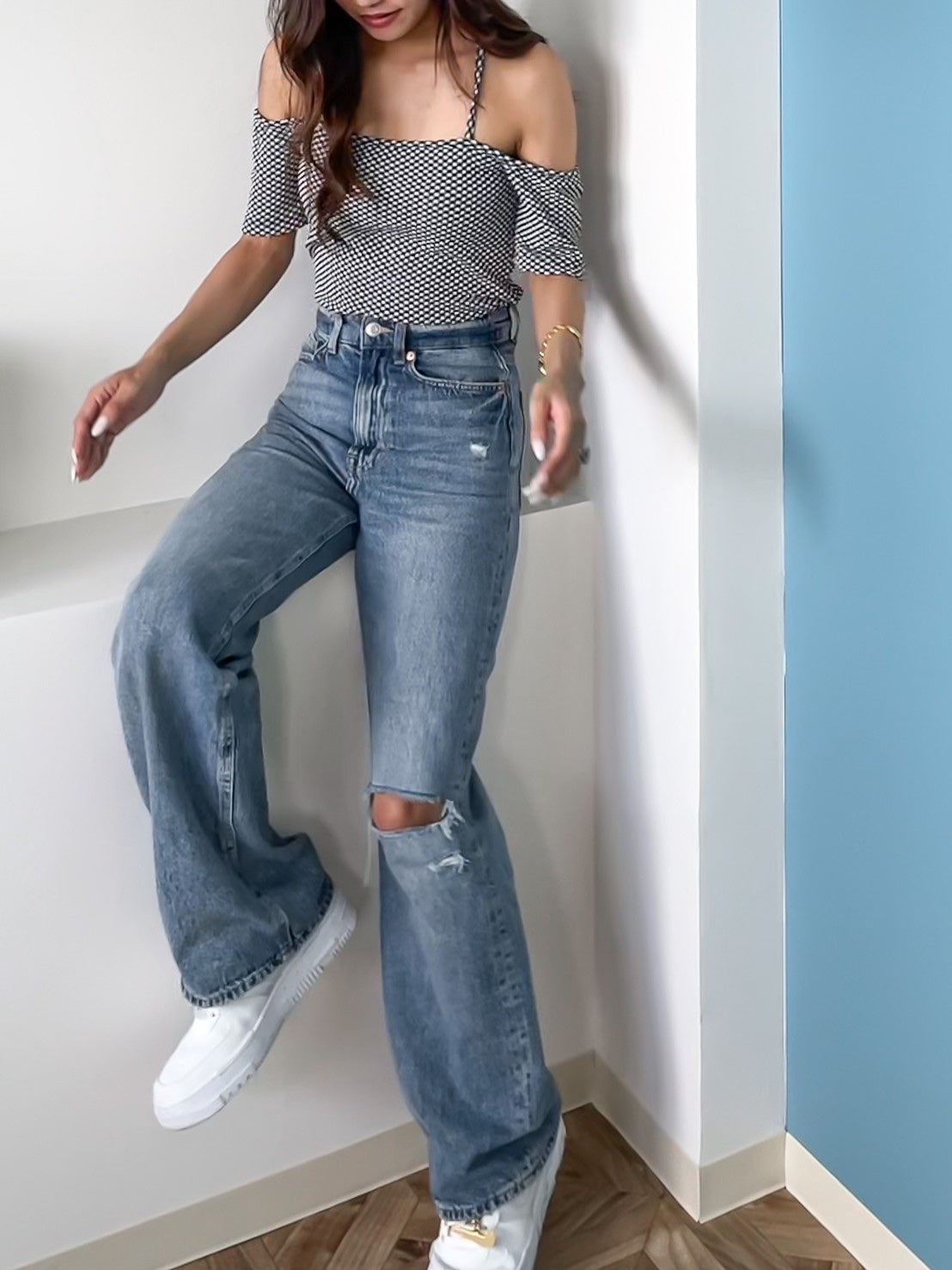 2way offshoulder tops