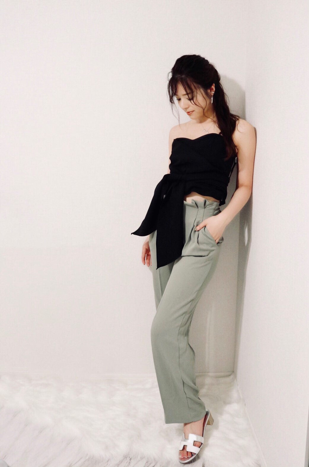 Center press pants