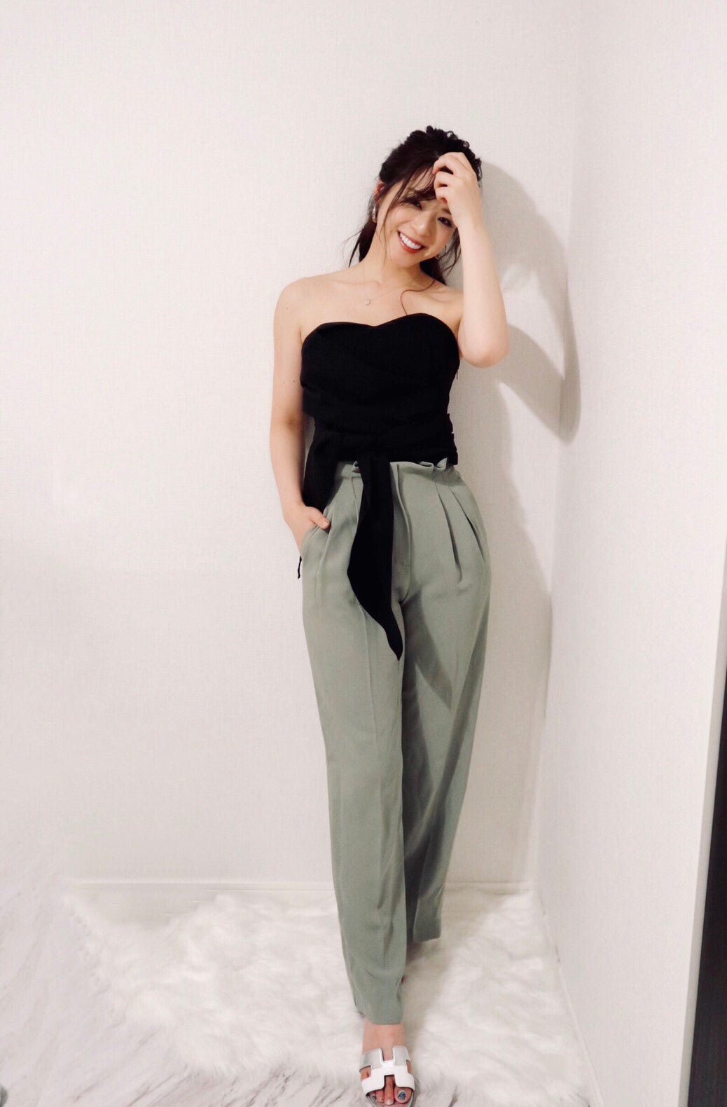 Center press pants