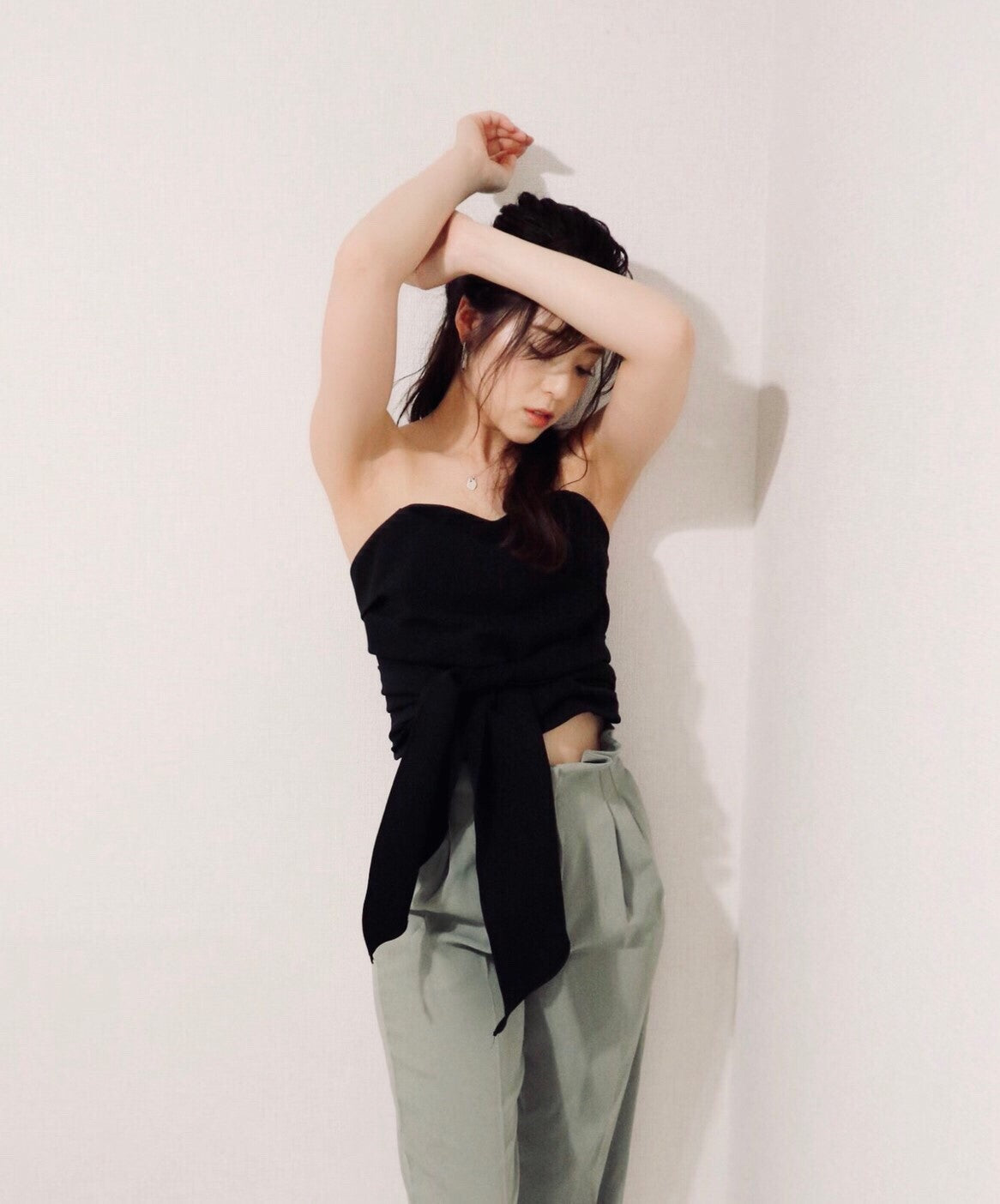 Center press pants