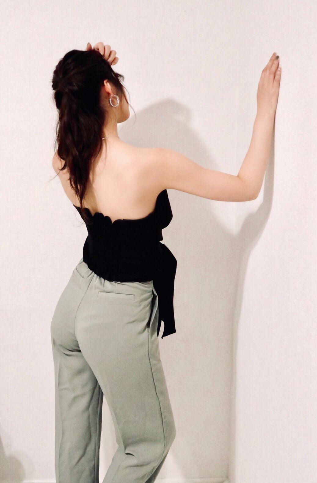 Center press pants