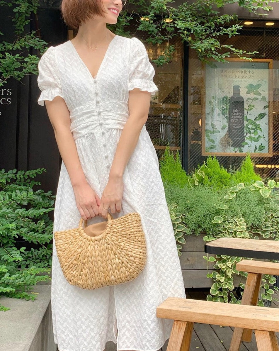 Cotton lace one-piece