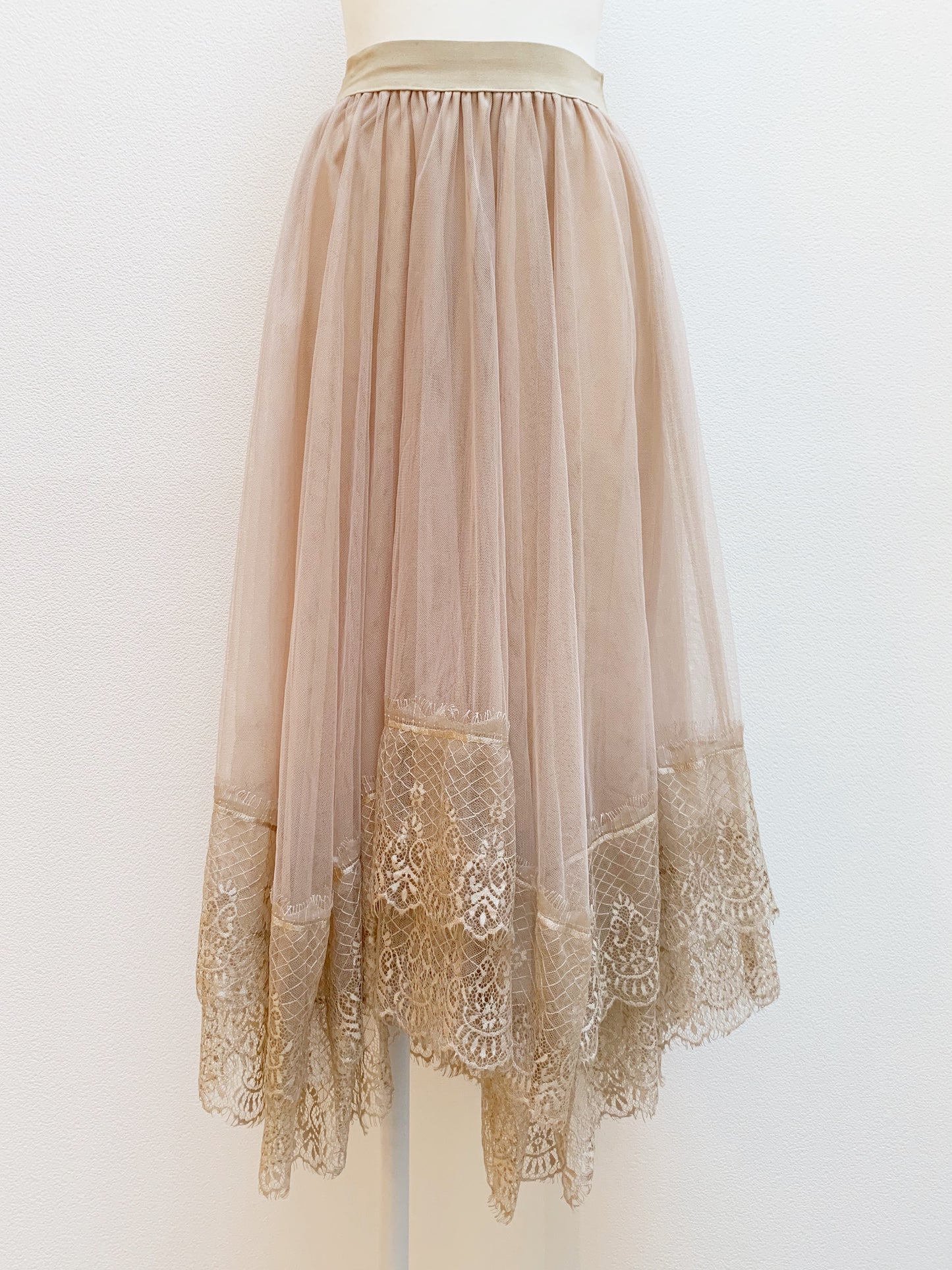 Tulle lace skirt