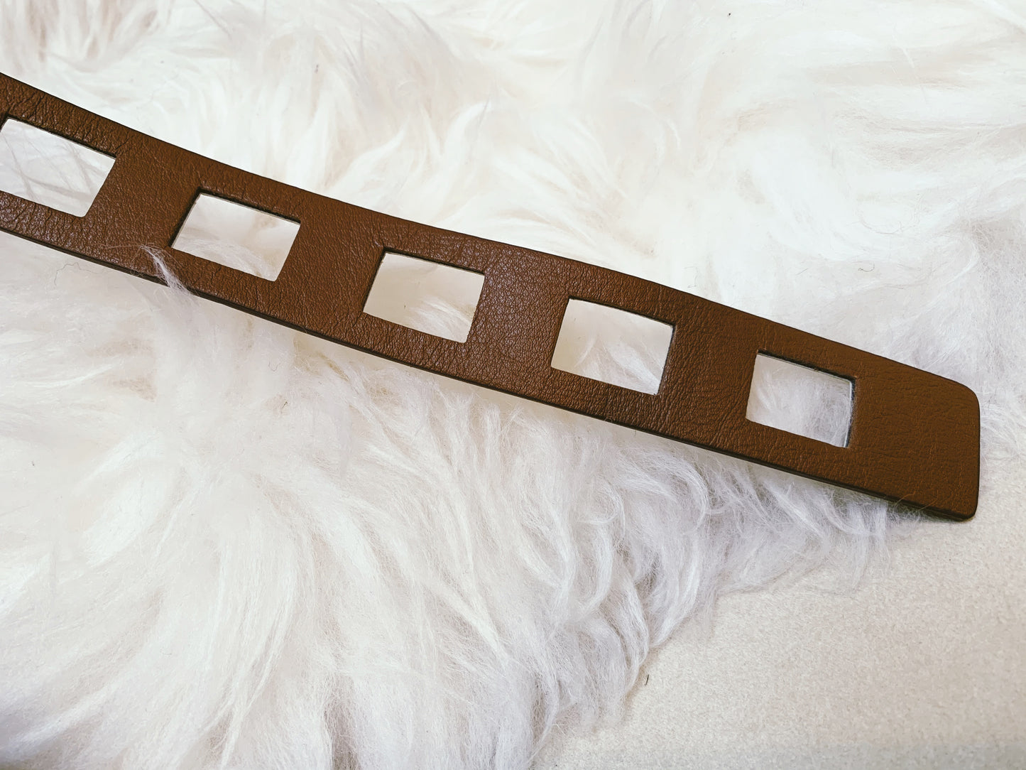 Square buckle belt