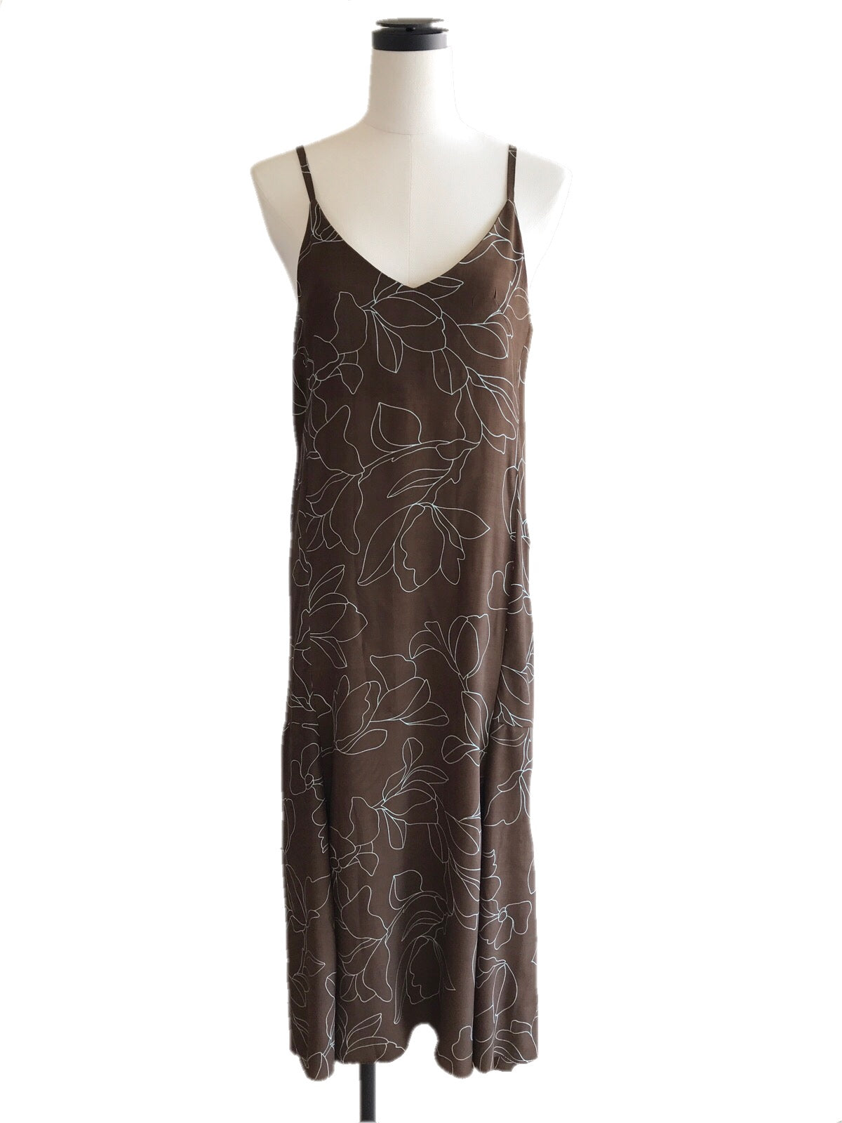 Flower camisole one-piece